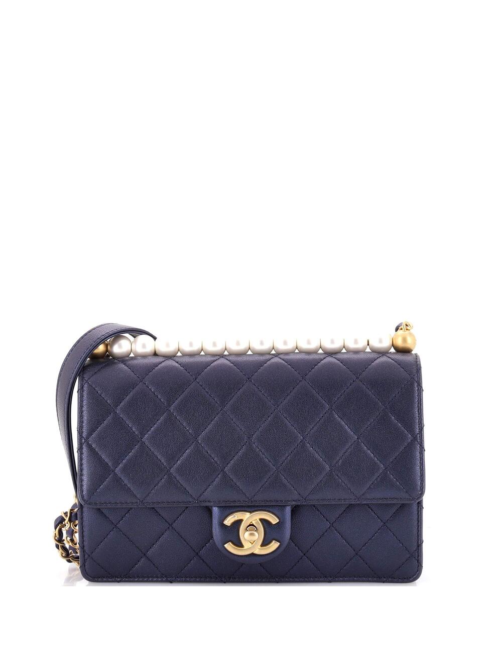 Chanel Chic Pearls Flap Bag Quilted #377784C44B